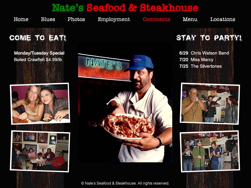 PolosGroup Portfolio Nate's Seafood & Steakhouse PolosGroup Portfolio Nate's Seafood & Steakhouse